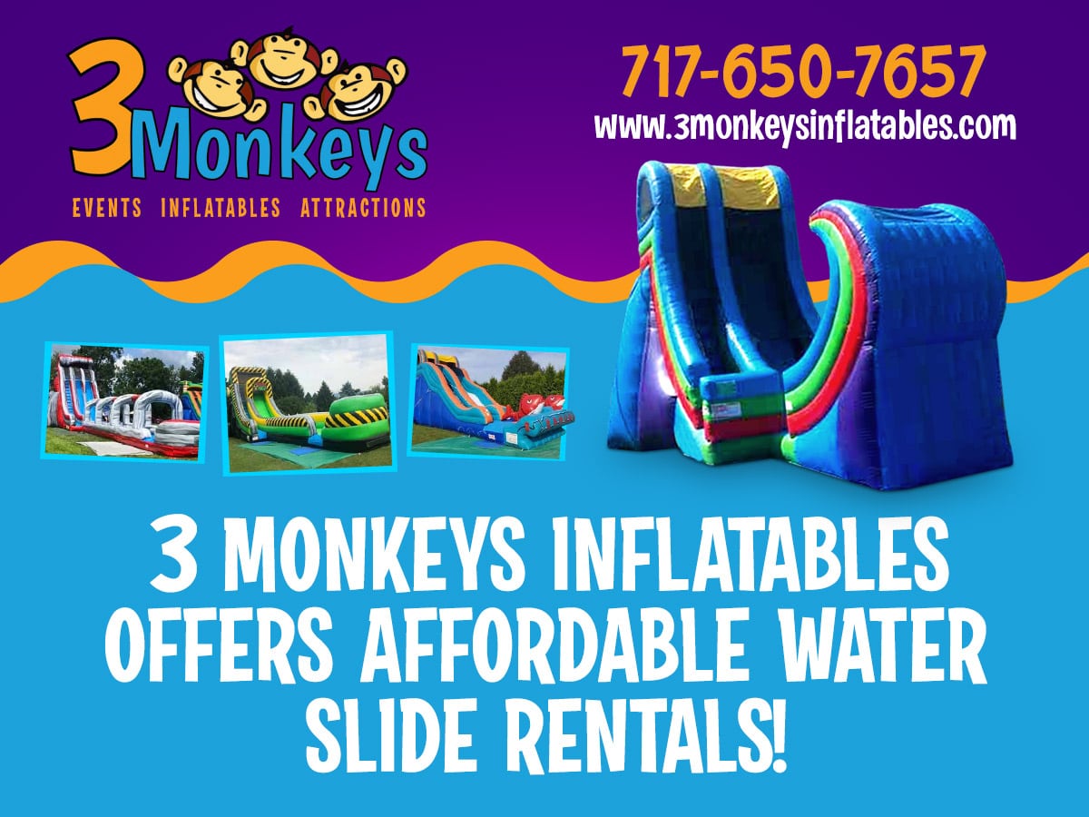 water slides for adults for rent